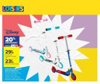 Trottinette pliable Disney (Frozen, Stitch ou Spiderman)
