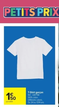 T-Shirt garçon