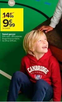 Sweat garçon Tex