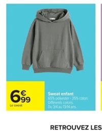 Tex Sweat enfant