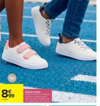 Baskets enfant Tex (coloris Blanc)