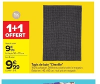 Tapis de bain Chenille Tex Home