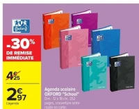 Agenda scolaire OXFORD "School"