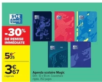 Agenda scolaire Magic Oxford