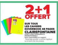 Cahiers Koverbook 48 pages Clairefontaine