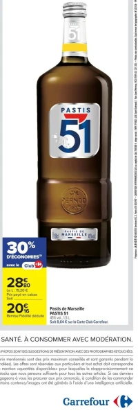 Pastis de Marseille PASTIS 51