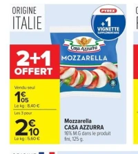 Mozzarella CASA AZZURRA