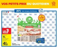 Allumettes CARREFOUR CLASSIC' Fumées ou Nature