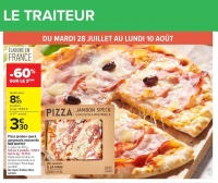 Pizza jambon speck gorgonzola mozzarella MIX BUFFET