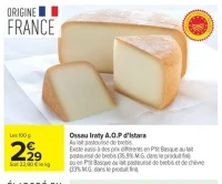 Ossau Iraty A.O.P d'Istara