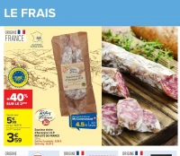 Saucisse sèche d'Auvergne I.G.P. REFLETS DE FRANCE