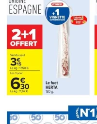 Le fuet HERTA