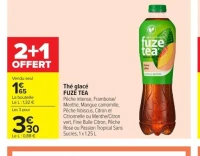 Thé glacé FUZE TEA