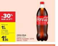 Coca-Cola Original, 1.25 L