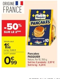 Pancakes Pasquier