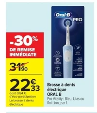 Brosse à dents électrique ORAL B Pro Vitality