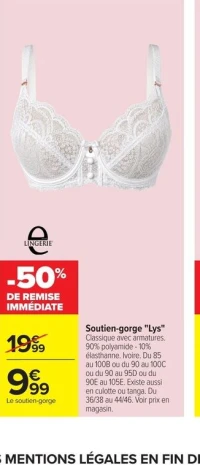 Soutien-gorge "Lys" e Lingerie