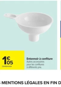 Entonnoir à confiture
