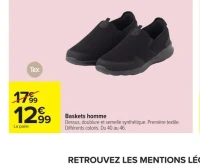 Baskets homme Tex