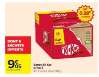 Barres Kit Kat NESTLÉ