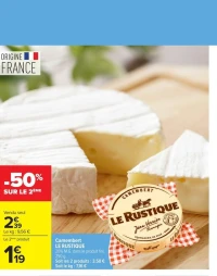 Camembert Le Rustique