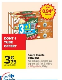 Sauce tomate Panzani