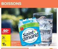 Eau minérale naturelle Saint Amand
