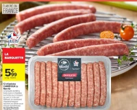 12 chipolatas CARREFOUR Le Marché