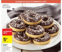 12 donuts au chocolat