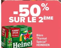 Bière "Format Spécial" Heineken