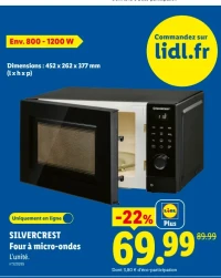 Silvercrest Four à micro-ondes