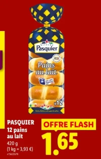 Pains au lait Pasquier