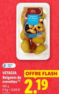 Beignets de crevettes Vitasia