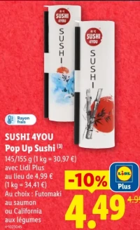 Pop Up Sushi Sushi 4You