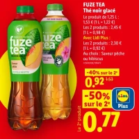 Fuze Tea Thé noir glacé