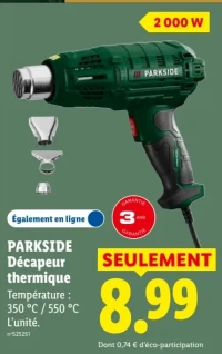 PARKSIDE Décapeur thermique