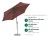 Promo Parasol rond à manivelle