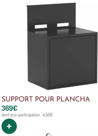 Support pour plancha Forge Adour