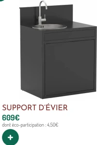 Support d'évier Forge Adour