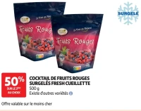 COCKTAIL DE FRUITS ROUGES SURGELÉS FRESH CUEILLETTE