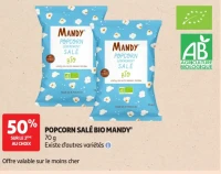 POPCORN SALÉ BIO MANDY'