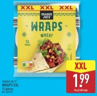 Trader Joe's Wraps Wheat XXL