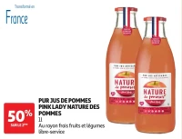 Pur jus de pommes Pink Lady Nature des Pommes