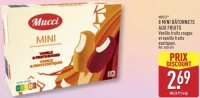 MUCCI® 8 Mini Bâtonnets Aux Fruits