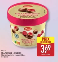Mucci Framboises Enrobées