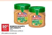 Beurre de Cacahuète 100% Menguy's