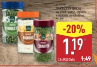 Herbes en bocal Le Gusto