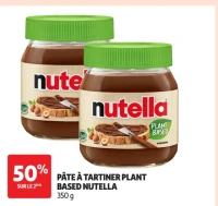 Pâte à tartiner plant based Nutella