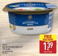 CUCINA Billes de mozzarella minis