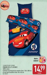 Parure de lit licence Disney